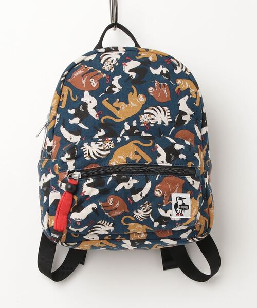 CHUMS(チャムス)の「【CHUMS】 Petit Hurricane Day Pack Sweat プチハリケーン デイパックスウェット(バックパック/リュック・キッズ・アニマル/イエロー・FREE)」の8枚目の写真