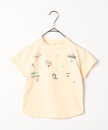 p.premier | 2柄刺繍半袖Tシャツ(Tシャツ/カットソー)
