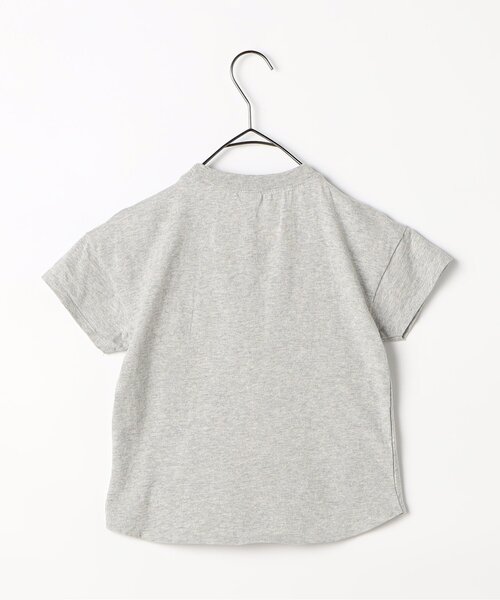p.premier（ピードットプルミエ）の「【ジュニア対応】2柄刺繍半袖Tシャツ（Tシャツ/カットソー・キッズ・チャコール/ライトグレー/ブラウン/アイボリー/ベビーピンク・140/130/120/110/100/90/80）」の19枚目の写真