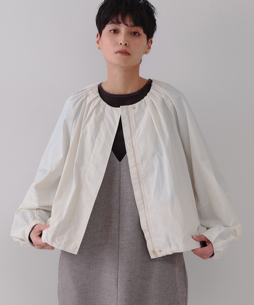 撥水ノーカーラーブルゾン【UV/洗濯機洗い可】