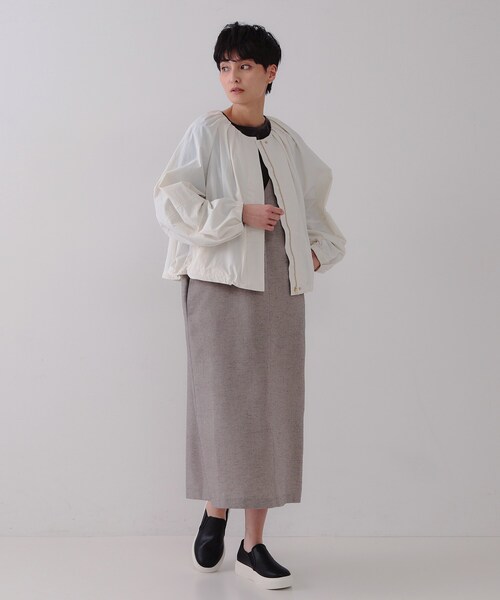 撥水ノーカーラーブルゾン【UV/洗濯機洗い可】