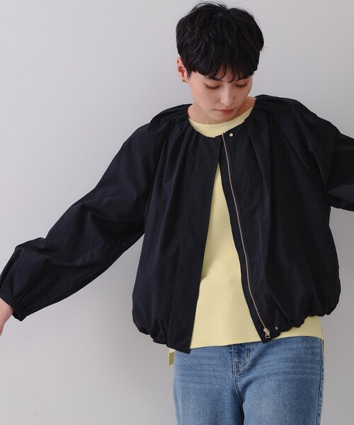 撥水ノーカーラーブルゾン【UV/洗濯機洗い可】