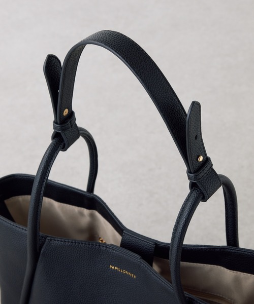 COLLAGE GALLARDAGALANTE（コラージュガリャルダガランテ）の「2WAYラージトート（トートバッグ・レディース・ベージュ/ブラック・FREE）」の13枚目の写真