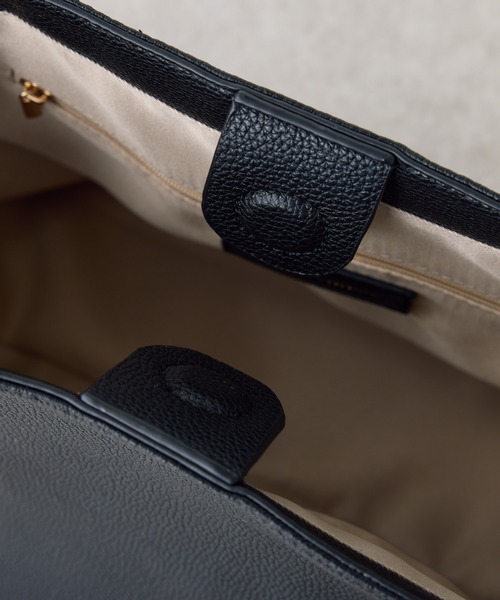 COLLAGE GALLARDAGALANTE（コラージュガリャルダガランテ）の「2WAYラージトート（トートバッグ・レディース・ベージュ/ブラック・FREE）」の19枚目の写真