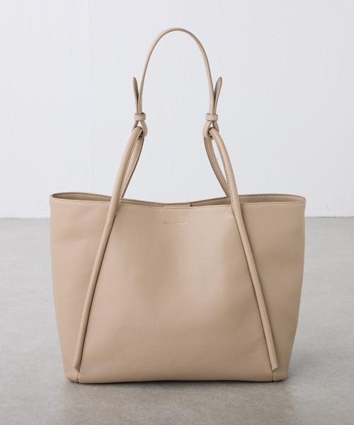 COLLAGE GALLARDAGALANTE（コラージュガリャルダガランテ）の「2WAYラージトート（トートバッグ・レディース・ベージュ/ブラック・FREE）」の7枚目の写真