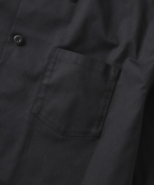 JOURNAL STANDARD relume(ジャーナルスタンダード レリューム)の「【ZOZO限定】TWILL クロップドS/S(シャツ/ブラウス・メンズ・チャコール/ブラック/カーキ/アイボリー・XS/S/M/L/XL)」の19枚目の写真