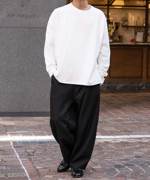 SILVER BULLET(シルバーバレット)の「『CavariA/キャバリア』カーブパンツ(スラックス・メンズ・グレー/ブラウン/ブラック/グレイッシュベージュ・M/L)」の10枚目の写真