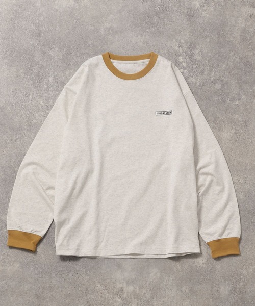 ☆フォアナデアルコ☆ mi negra ロングスリーブTシャツ/アイボリー 楽天市場】【OLD SMITH×WHATNOT】コラボ ロングスリーブTシャツ