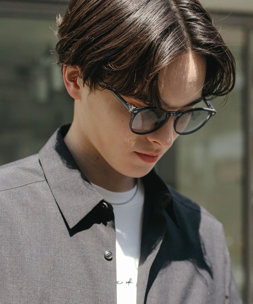 SENSE OF PLACE by URBAN RESEARCH(センスオブプレイスバイアーバンリサーチ)の「ボスリントンサングラス(サングラス・メンズ・ブラック/グレー/ブラウン・ONE)」の5枚目の写真