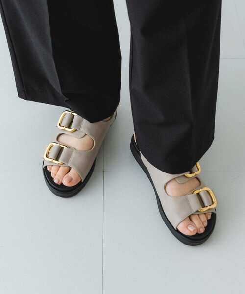 RODE SKO（ロデスコ）の「ダブルベルテッドサンダル（サンダル・レディース・オフホワイト/ブラック/ライトグレー・36/37/38）」の21枚目の写真