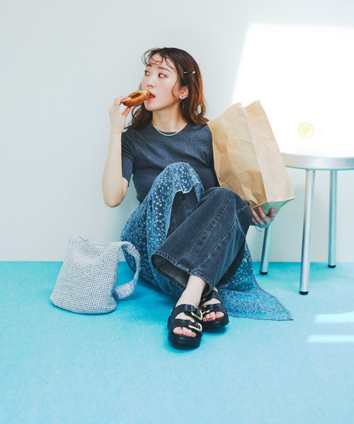 RODE SKO（ロデスコ）の「ダブルベルテッドサンダル（サンダル・レディース・オフホワイト/ブラック/ライトグレー・36/37/38）」の10枚目の写真