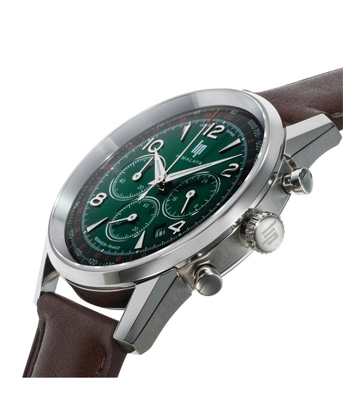 LIP（リップ）の「「LIP/リップ」ヒマラヤ HIMALAYA 40 CHRONO - OS20（アナログ腕時計・メンズ・ダークブラウン・40mm）」の2枚目の写真