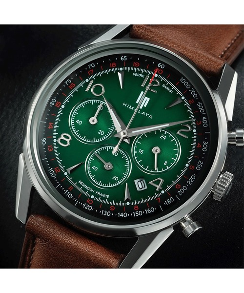 LIP（リップ）の「「LIP/リップ」ヒマラヤ HIMALAYA 40 CHRONO - OS20（アナログ腕時計・メンズ・ダークブラウン・40mm）」の5枚目の写真