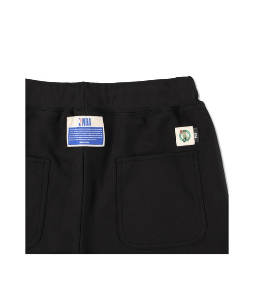 NBA（エヌビーエー）の「NBA BOSTON x WDS Sweat Pant（スウェットパンツ・メンズ・ブラック/グレー・S/L/XL）」の11枚目の写真