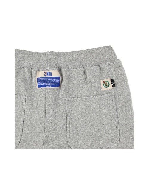 NBA（エヌビーエー）の「NBA BOSTON x WDS Sweat Pant（スウェットパンツ・メンズ・ブラック/グレー・S/L/XL）」の5枚目の写真