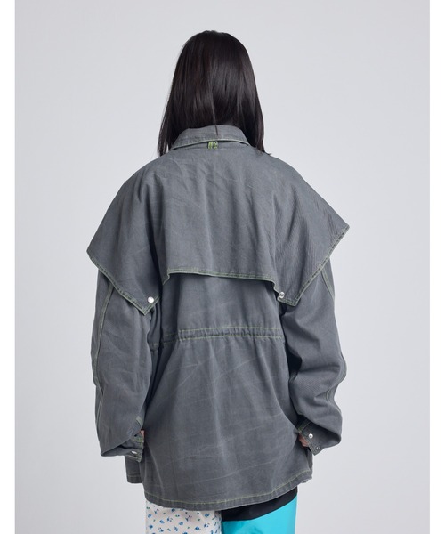 Little sunny bite（リトルサニーバイト）の「●Little sunny bite●twill jacket（その他アウター・レディース・ブラック・MEDIUM/SMALL）」の3枚目の写真