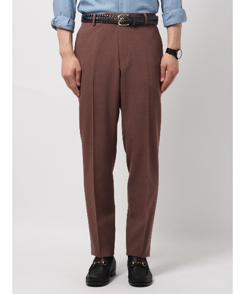 SUIT SQUARE（スーツスクエア）の「涼しい最高パンツ テーパードパンツ ウォッシャブル NON IRON 無地 RS07（スラックス・メンズ・チャコールグレー/グレー系/ブラウン系/ネイビー系・M(79cm)/SS(73cm)/3S(70cm)/S(76cm)/5L(94cm)/4L(91cm)/3L(88cm)/LL(85cm)/L(82cm)/3L）」の9枚目の写真