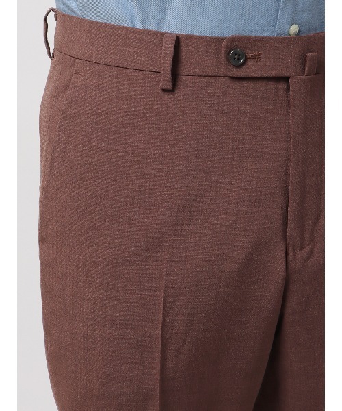 SUIT SQUARE（スーツスクエア）の「涼しい最高パンツ テーパードパンツ ウォッシャブル NON IRON 無地 RS07（スラックス・メンズ・チャコールグレー/グレー系/ブラウン系/ネイビー系・M(79cm)/SS(73cm)/3S(70cm)/S(76cm)/5L(94cm)/4L(91cm)/3L(88cm)/LL(85cm)/L(82cm)/3L）」の6枚目の写真