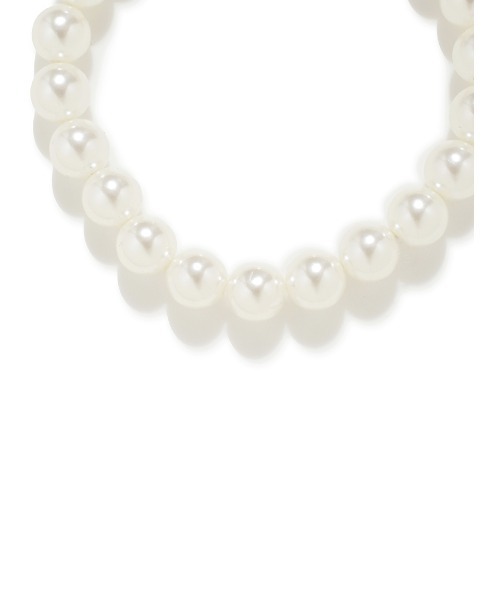 Mila Owen（ミラオーウェン）の「ボールシンプルブレス（ブレスレット・レディース・ゴールド/シルバー/ホワイト・FREE）」の5枚目の写真