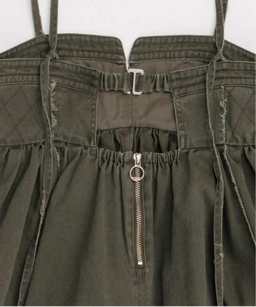 Washed Peplum Tops/ウォッシュドペプラムトップス【MAISON