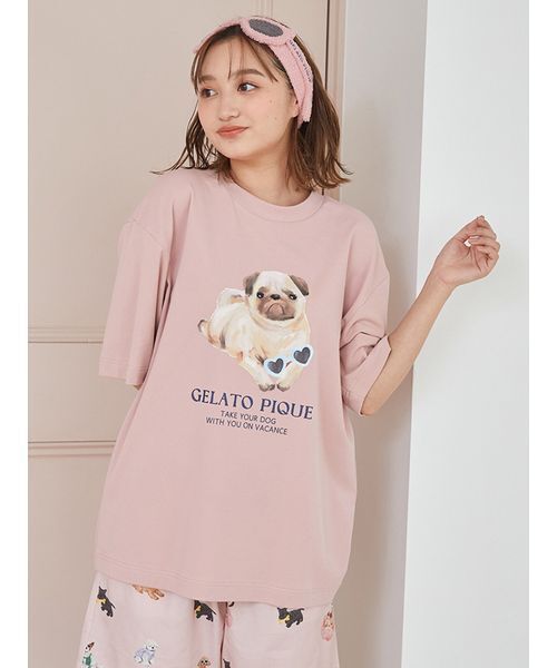 ★専用ページ★ジェラートピケ ワンピ＆Tシャツ 2点おまとめ gelato pique（ジェラートピケ）の「【UNISEX】ワンポイントT