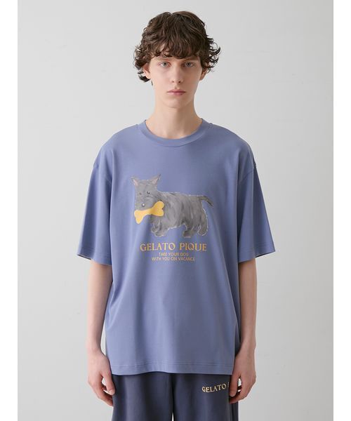 gelato pique（ジェラートピケ）の「【UNISEX】ワンポイントT