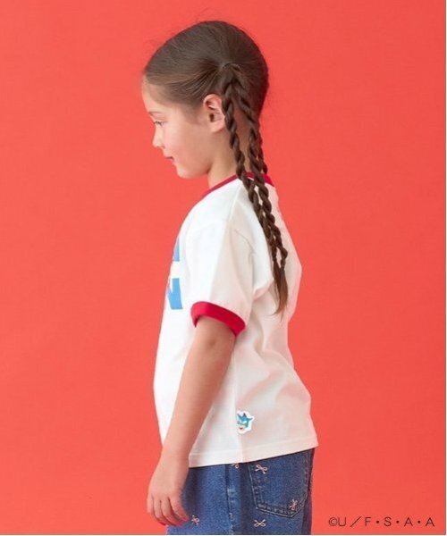 b・ROOM（ビールーム）の「【クレヨンしんちゃん】【カイテキ天竺】リンガーTシャツ（Tシャツ/カットソー・キッズ・マスタード/レッド/ブラック・100cm/110cm/120cm/130cm/140cm）」の13枚目の写真