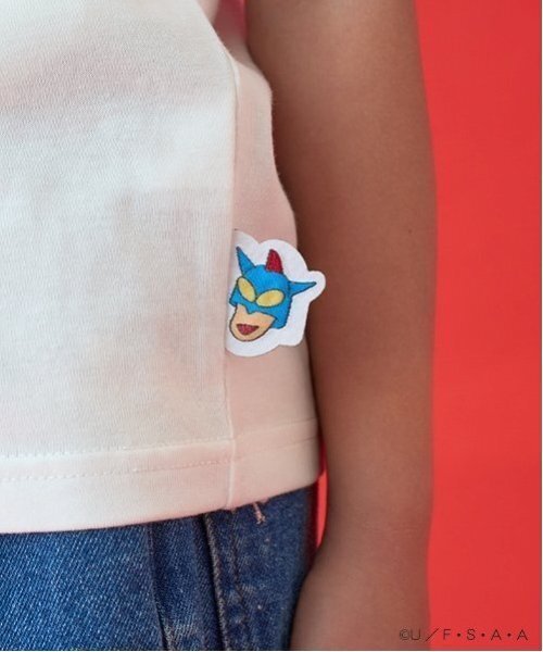 b・ROOM（ビールーム）の「【クレヨンしんちゃん】【カイテキ天竺】リンガーTシャツ（Tシャツ/カットソー・キッズ・マスタード/レッド/ブラック・100cm/110cm/120cm/130cm/140cm）」の15枚目の写真