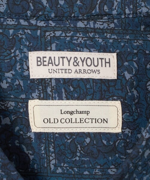 BEAUTY&YOUTH UNITED ARROWS（ビューティーアンドユースユナイテッドアローズ）の「ロンシャン  バティック キャンプカラー グランデシャツ（シャツ/ブラウス・メンズ・コバルトブルー・XL/L/M/S）」の12枚目の写真