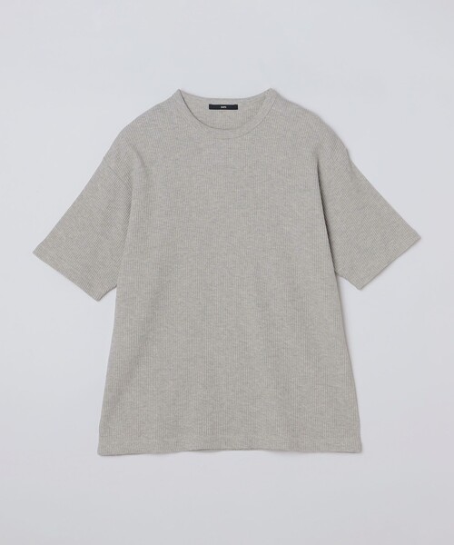 SHIPS(シップス)の「SHIPS: ベーシック ワッフル ショートスリーブ(Tシャツ/カットソー・メンズ・グレー/ピンク/ホワイト/ライトブルー・X-LARGE/LARGE/MEDIUM/SMALL)」の14枚目の写真