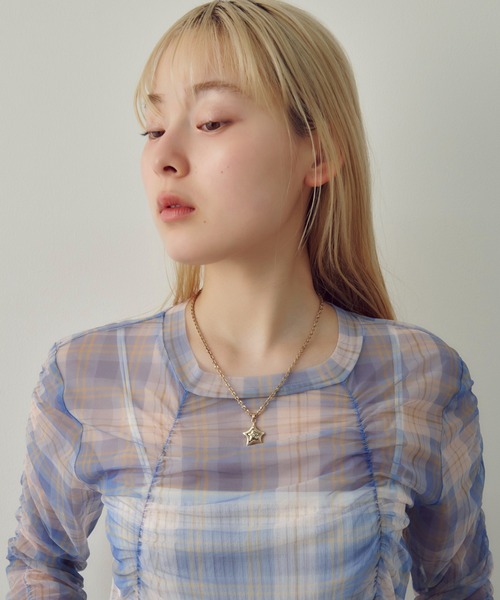 GOLDY(ゴールディ)の「ヴィンテージ レイヤード スター ネックレス(ネックレス・レディース・シルバー/ゴールド/シルバー×ゴールド・FREE)」の8枚目の写真