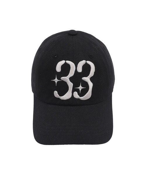 Figments（フィグメンツ）の「ナンバー33CAP（キャップ・レディース・グレー/ブラック・FREE）」の3枚目の写真