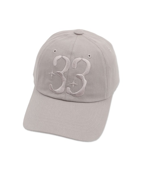 Figments（フィグメンツ）の「ナンバー33CAP（キャップ・レディース・グレー/ブラック・FREE）」の9枚目の写真