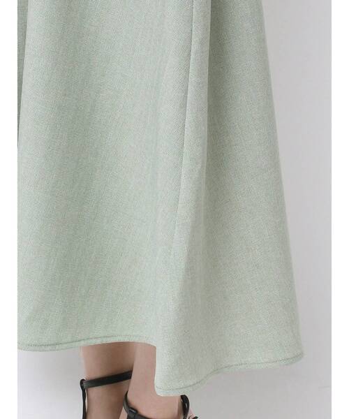 EATME(イートミー)の「テーラードカラーカットアウトワンピース(ワンピース・レディース・グリーン/イエロー/アイボリー・MEDIUM/SMALL)」の18枚目の写真