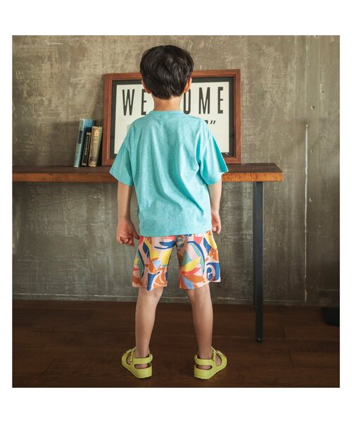 BREEZE(ブリーズ)の「【リンク/ジュニア対応】4柄グラフィック半袖Tシャツ(Tシャツ/カットソー・キッズ・ブラック/オフホワイト/ミント/オレンジ・80/90/100/110/120/130/140/150)」の9枚目の写真