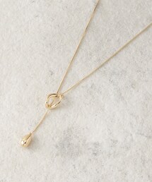 OPAQUE.CLIP | Y字リングスライドネックレス(ネックレス)