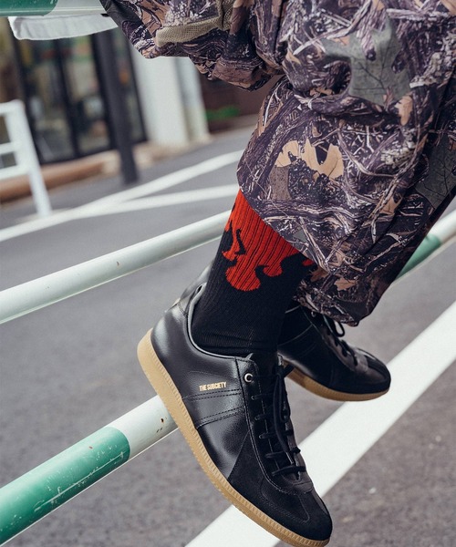 Subciety（サブサエティ）の「Fire socks（ソックス/靴下・メンズ・レッド/ホワイト・FREE）」の11枚目の写真
