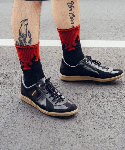 Subciety（サブサエティ）の「Fire socks（ソックス/靴下・メンズ・レッド/ホワイト・FREE）」の16枚目の写真