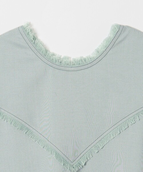 EMMEL REFINES（エメルリファインズ）の「＜EMMEL REFINES＞EM フリンジステッチ ノースリーブ ワンピース（ワンピース・レディース・ブラック/ライトブルー・M/S）」の16枚目の写真