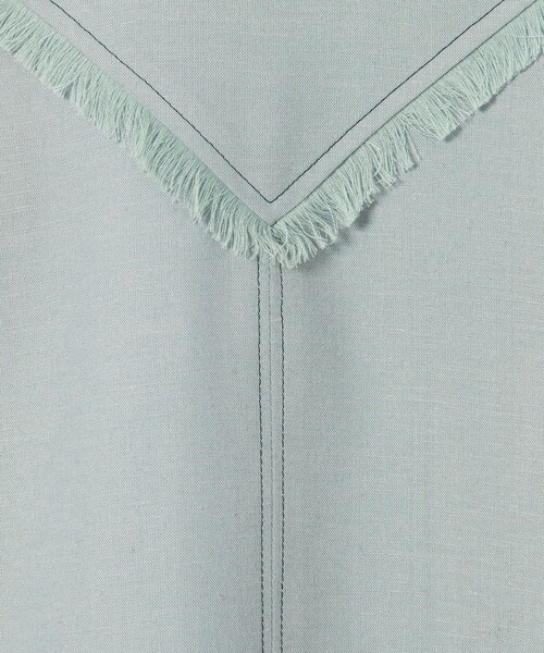 EMMEL REFINES（エメルリファインズ）の「＜EMMEL REFINES＞EM フリンジステッチ ノースリーブ ワンピース（ワンピース・レディース・ブラック/ライトブルー・M/S）」の21枚目の写真