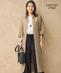 シアーラミーローンシャツ ワンピース