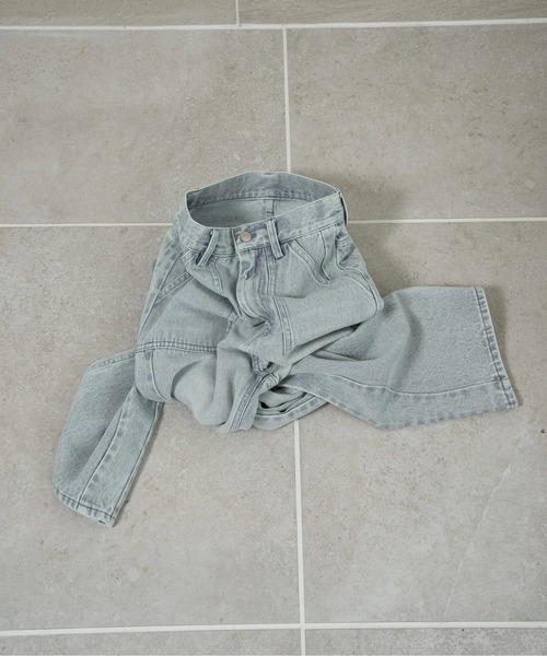 ニュアンスウェーブlawgyパッチデニム nuance wave lawgy patch denim / ニュアンスウェーブlawgy