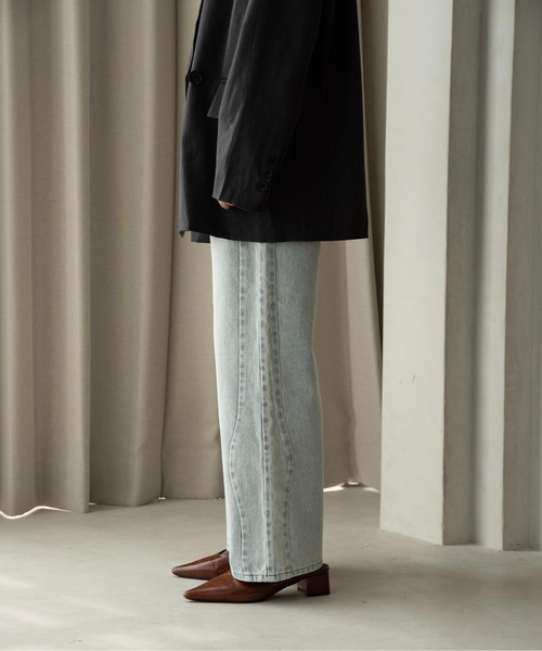 nuance wave lawgy patch denim – eim online（エイム オンライン）