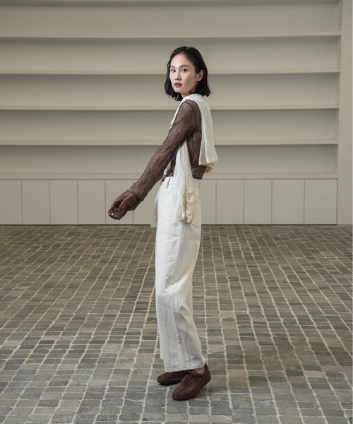 nuance wave lawgy patch denim – eim online（エイム オンライン）