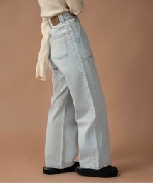lawgy（ラウジー）の「nuance wave lawgy patch denim / ニュアンスウェーブlawgyパッチデニム（デニムパンツ）」