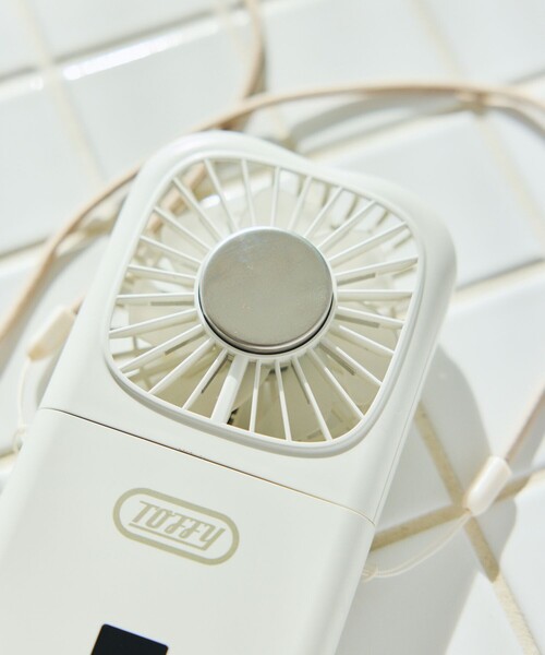 Toffy（トフィー）の「Toffy/トフィー 折りたたみひんやりファン（生活家電・レディース・ブルーグリーン/ホワイト・ONE SIZE）」の17枚目の写真