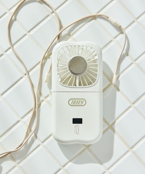 Toffy（トフィー）の「Toffy/トフィー 折りたたみひんやりファン（生活家電・レディース・ブルーグリーン/ホワイト・ONE SIZE）」の19枚目の写真