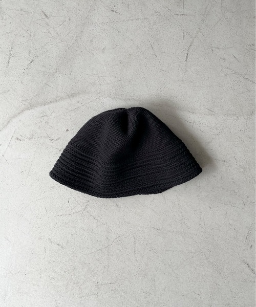 Bocodeco（ボコデコ）の「凹凸(bocodeco) P/c knit sailor hat（ハット・メンズ・ホワイト/ブラック/ネイビー・FREE）」の3枚目の写真