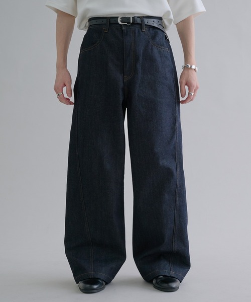 クオーク 1989年5月号 セール】ビンテージライクワイドデニムパンツ（デニムパンツ