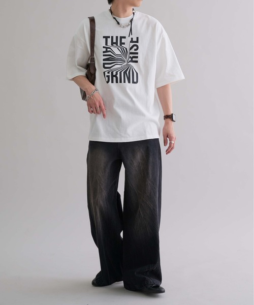 epnok（エプノック）の「ビンテージライクワイドデニムパンツ（デニムパンツ・メンズ・ダークブラック/グレー/インディゴブルー/ライトブルー/ブラック/ブルー系その他・MEDIUM/LARGE/SMALL）」の9枚目の写真